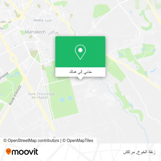 خريطة زنقة الخوخ