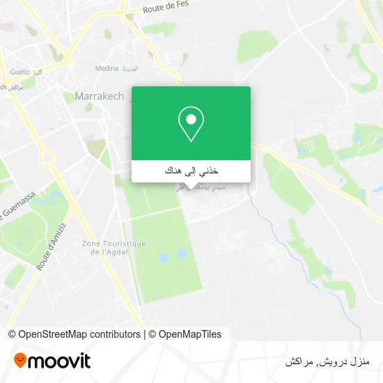 خريطة منزل درويش