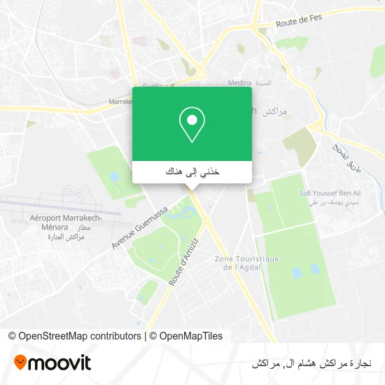 خريطة نجارة مراكش هشام ال