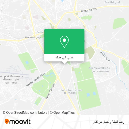 خريطة زيت قبيلة واحدة