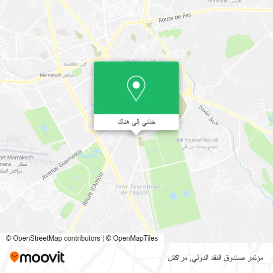 خريطة مؤتمر صندوق النقد الدولي