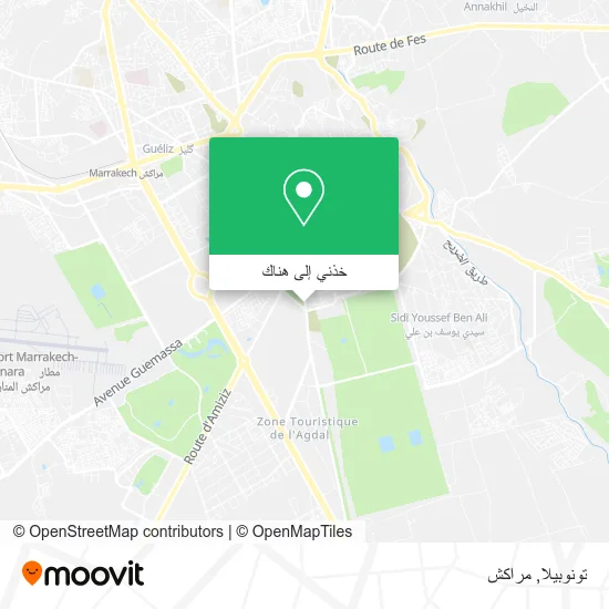 خريطة تونوبيلا