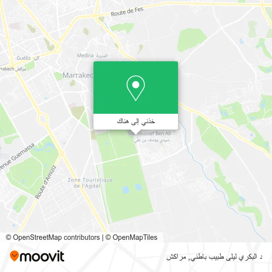 خريطة د البكري ليلى طبيب باطني