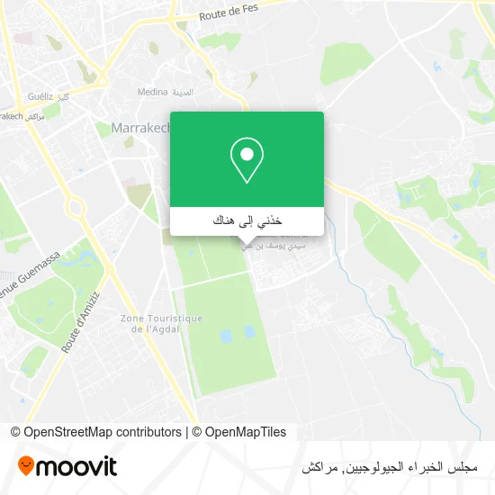 خريطة مجلس الخبراء الجيولوجيين