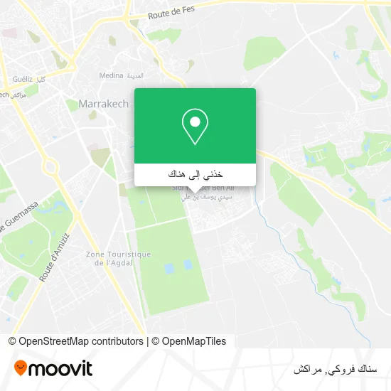 خريطة سناك فروكي