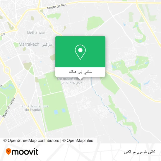 خريطة كاش بلوس