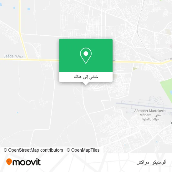 خريطة ألومديكو