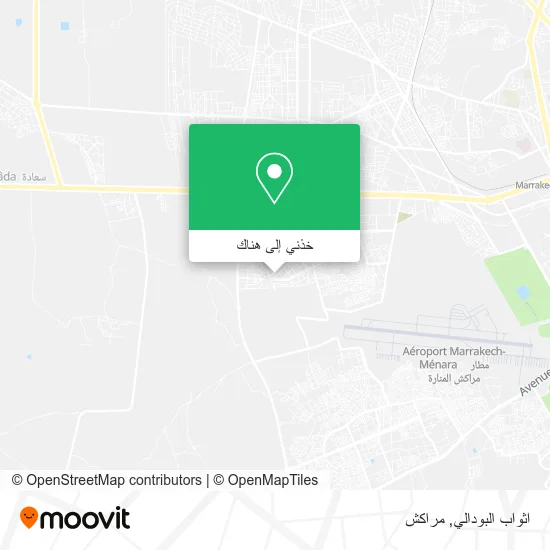 خريطة اثواب البودالي