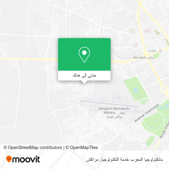 خريطة ماتكنولوجيا المغرب خدمة التكنولوجيا