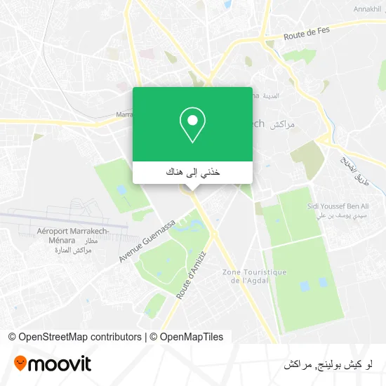 خريطة لو كيش بولينج