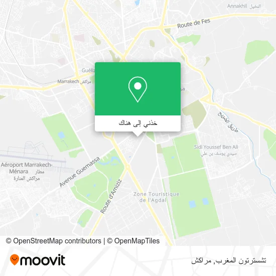 خريطة تشسترتون المغرب