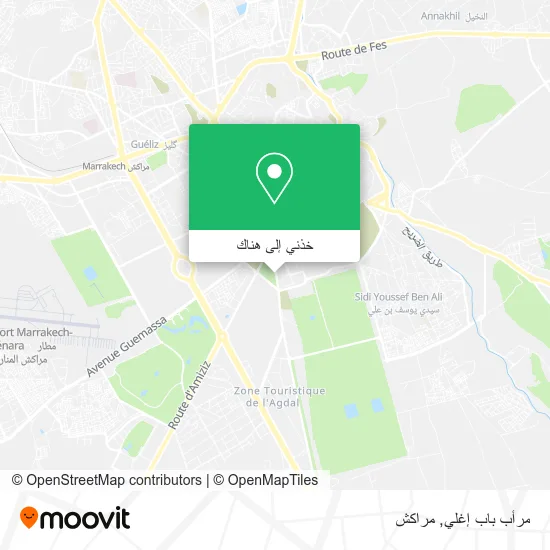 خريطة مرأب باب إغلي