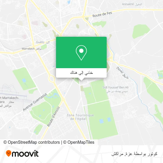 خريطة كوتور بواسطة عزة