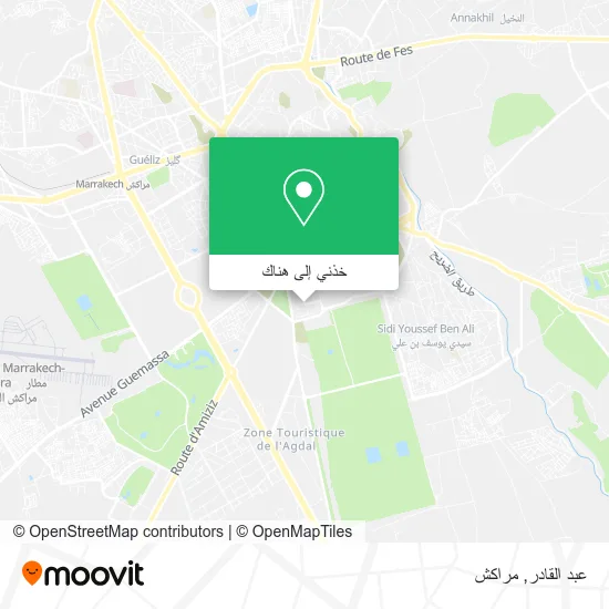 خريطة عبد القادر