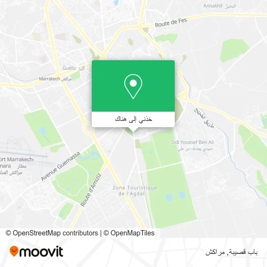 خريطة باب قصيبة