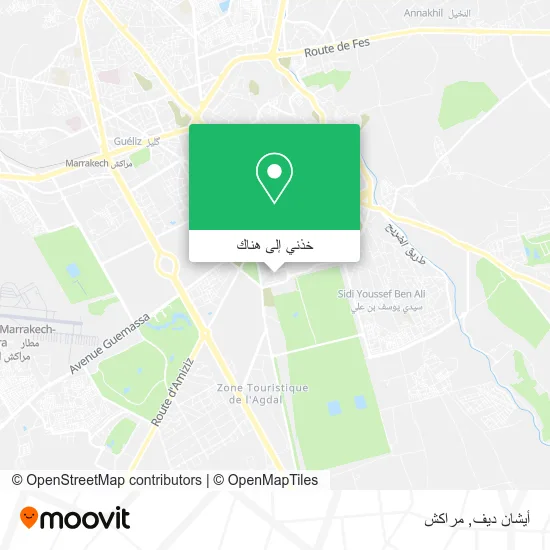 خريطة أيشان ديف