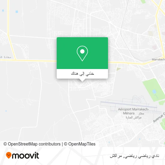 خريطة نادي رياضي رياضي