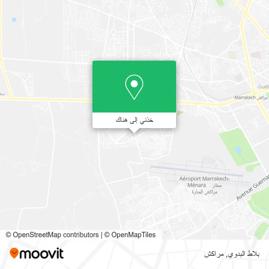 خريطة بلاط البدوي