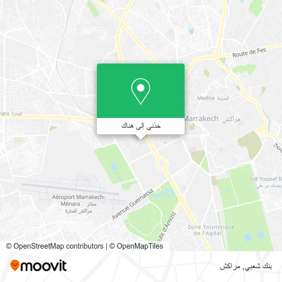 خريطة بنك شعبي