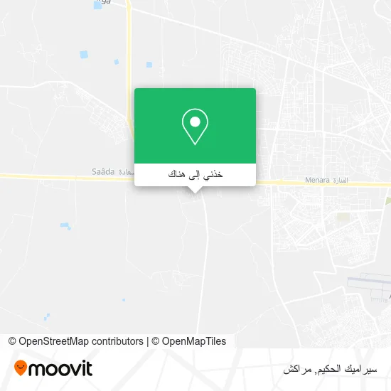 خريطة سيراميك الحكيم