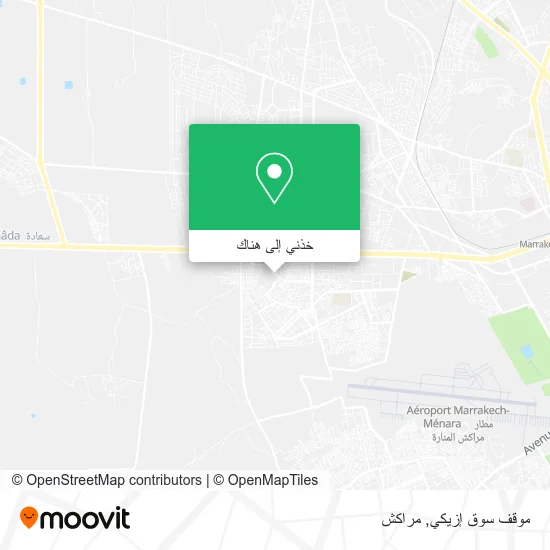 خريطة موقف سوق إزيكي
