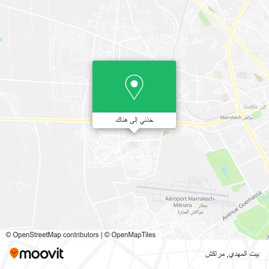 خريطة بيت المهدي