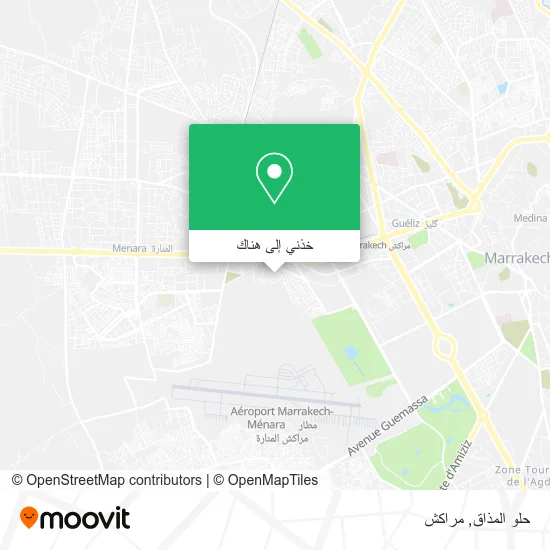خريطة حلو المذاق