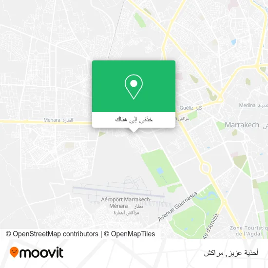 خريطة أحذية عزيز