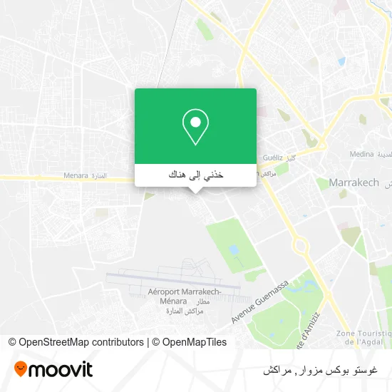 خريطة غوستو بوكس مزوار