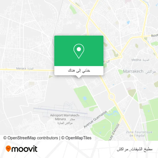 خريطة مطبخ الشيفات