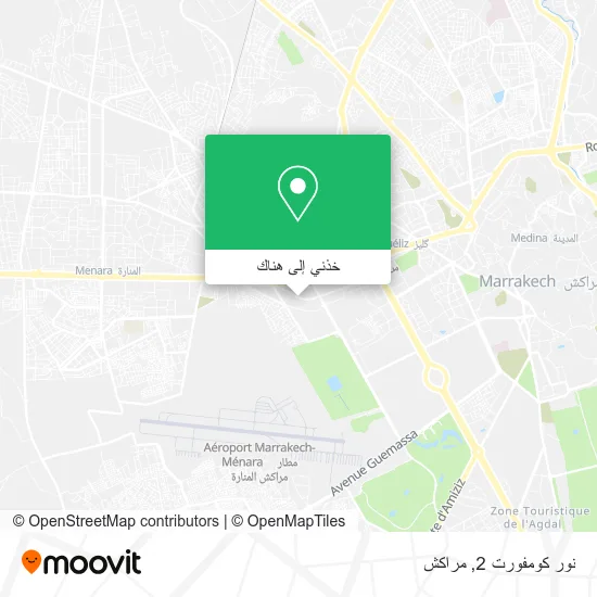 خريطة نور كومفورت 2