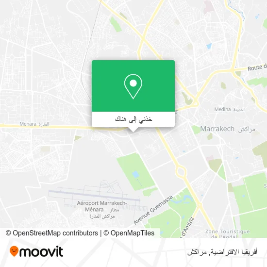 خريطة أفريقيا الافتراضية
