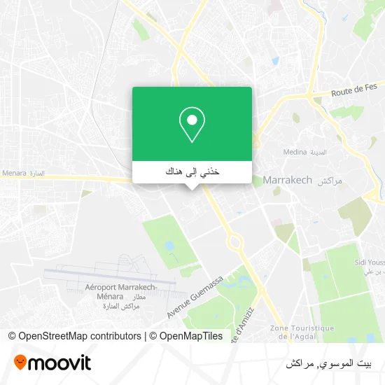 خريطة بيت الموسوي