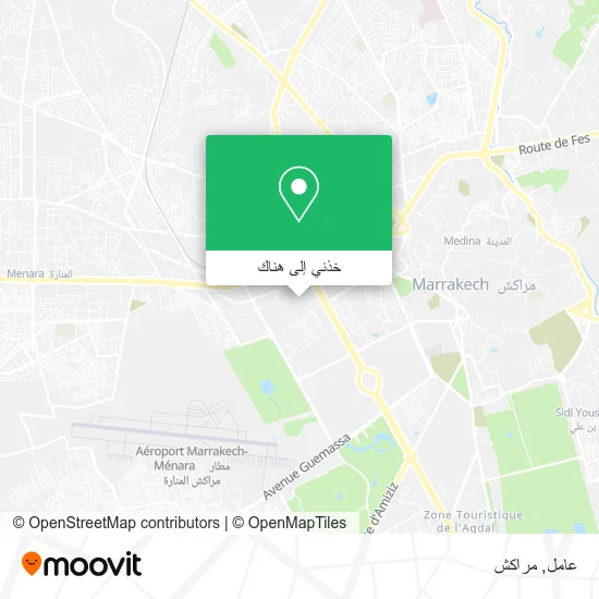 خريطة عامل