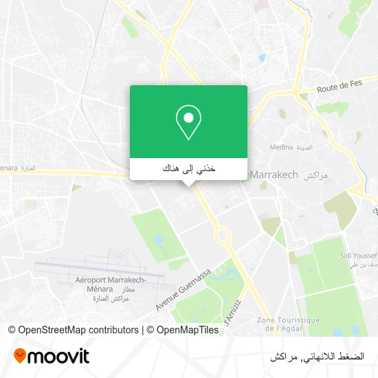 خريطة الضغط اللانهائي