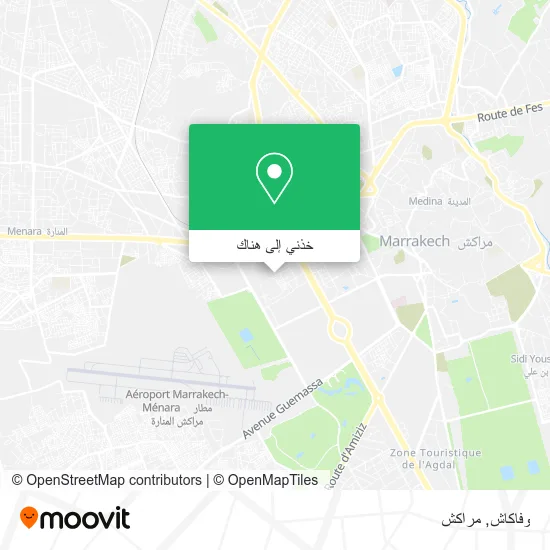 خريطة وفاكاش