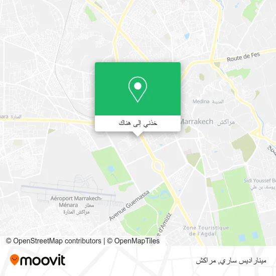 خريطة ميناراديس ساري