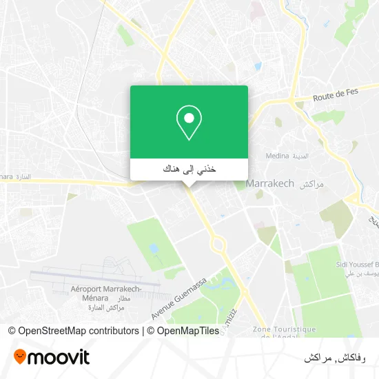 خريطة وفاكاش