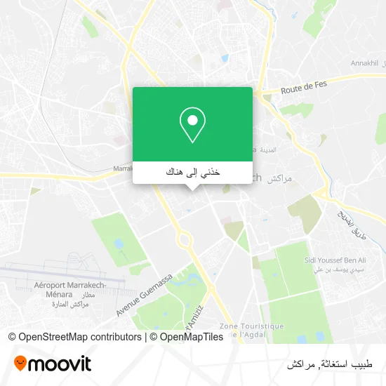 خريطة طبيب استغاثة