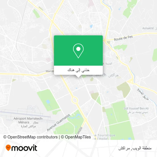 خريطة منطقة الويب