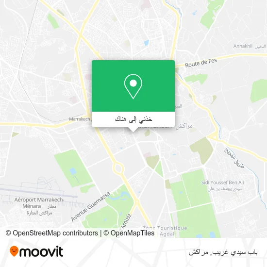 خريطة باب سيدي غريب