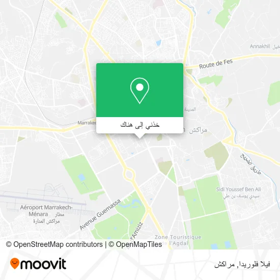 خريطة فيلا فلوريدا