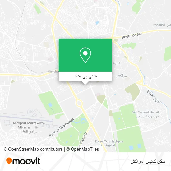 خريطة سكن كاتيس