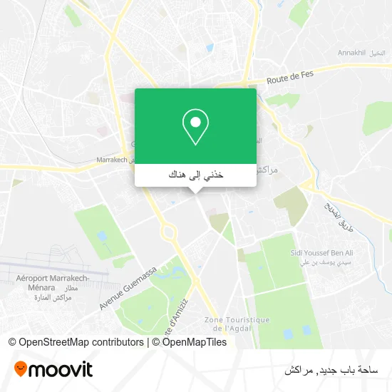 خريطة ساحة باب جديد