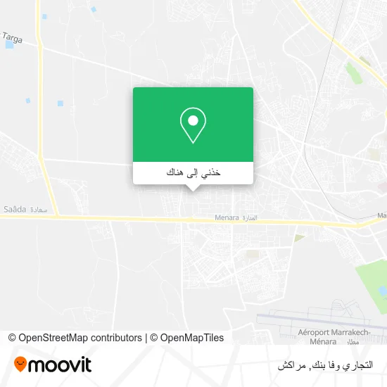 خريطة التجاري وفا بنك