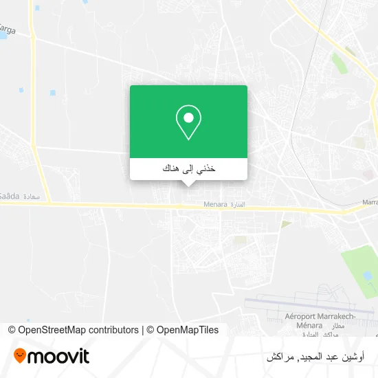 خريطة أوشين عبد المجيد