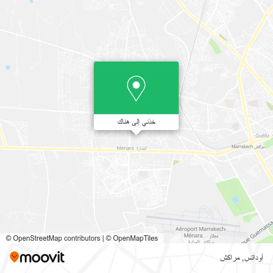 خريطة أوداتس