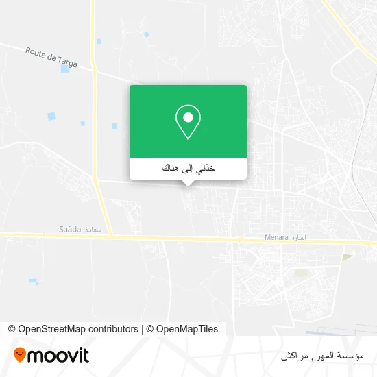 خريطة مؤسسة المهر
