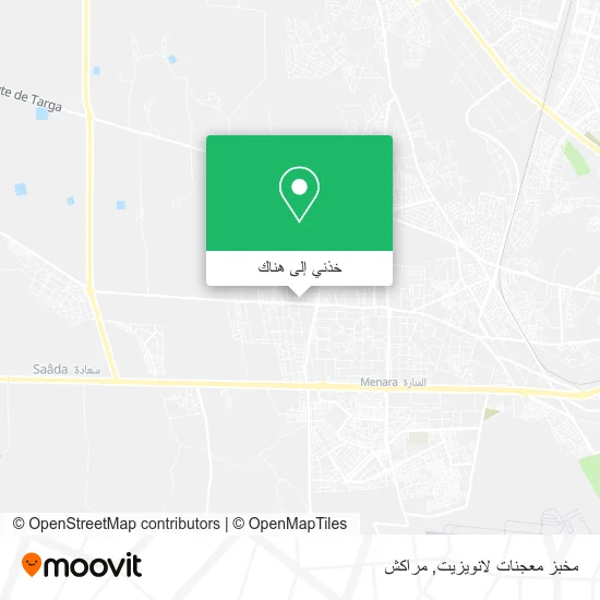 خريطة مخبز معجنات لانويزيت
