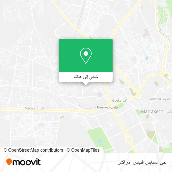 خريطة حي السبايس البيادق